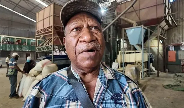 Ken Dumudi, Director of Lass Malo Coffee (LMC). Source: PNGHausBung.