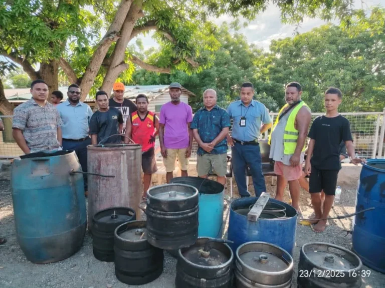 Turning the Tide: Hanuabada Homebrew Makers Surrender Equipment in Landmark Community Shift