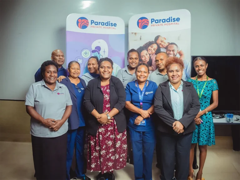 Staff of Paradise Private Hospital
