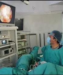 Paradise Private Hospital, Doctor Attends to a Patient 