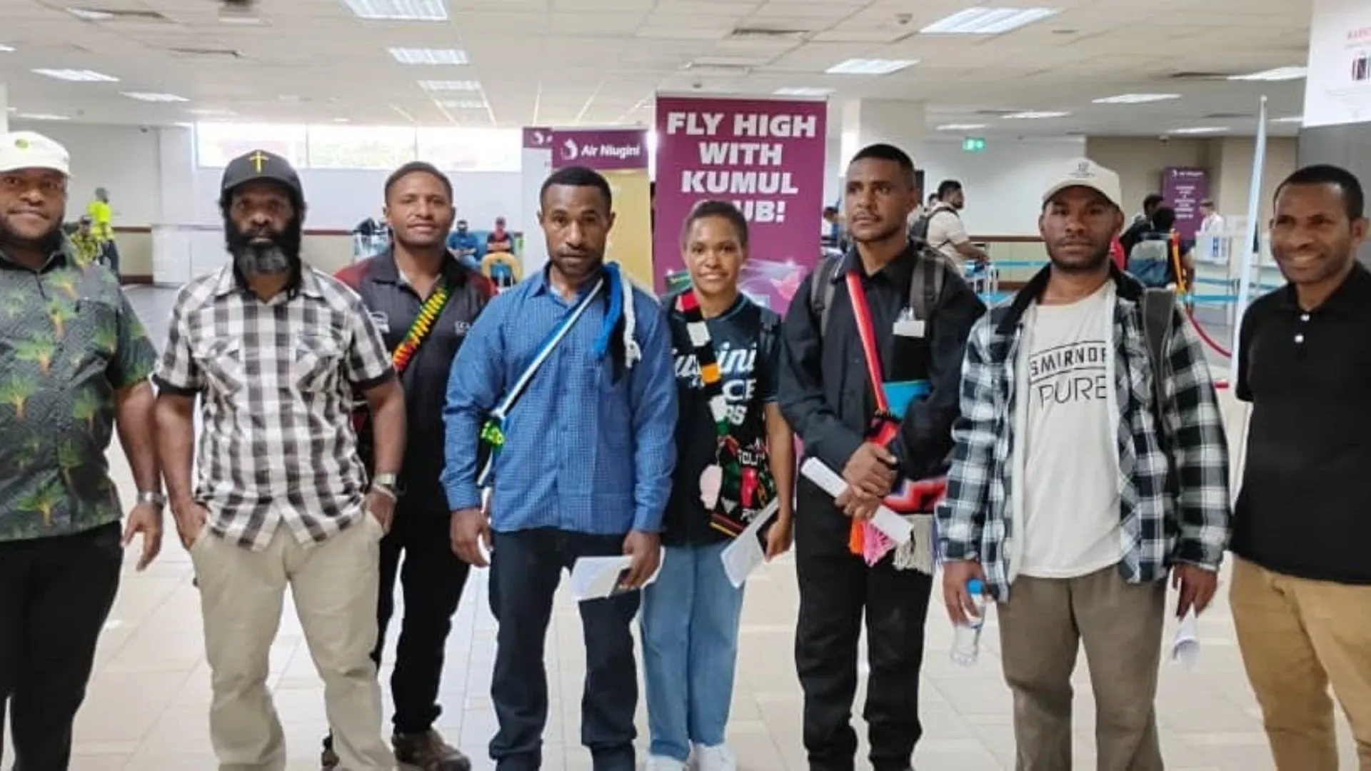 PNG Students going to US to study, organised by Yer Foundation