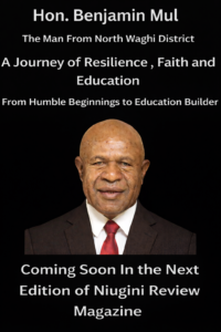 Hon. Benjamin Mul, A Journey of Resilience, Faith and Education